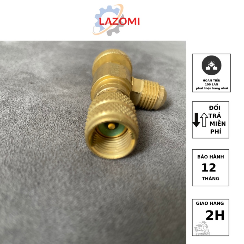 Van nạp ga, van chống bỏng Tasco TB640  - TB620 cho ga R22/134A) Lazomi