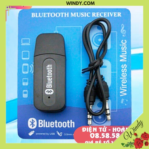 USB bluetooth BT-163 Biến Loa Thường Thành Loa Bluetooth