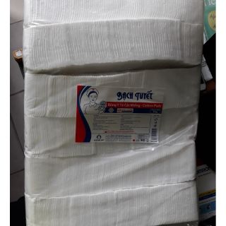 Bông Bạch Tuyết cắt miếng sẵn 7x7