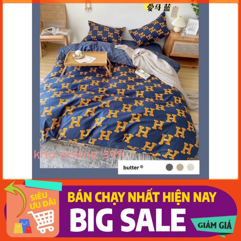 💥 set chăn ga gối cotton poly Hàn Quốc 4 món 1m6x2m, 1m8x2m, 2mx2m2, chăn ga gối nệm, ga trải giường, vỏ gối