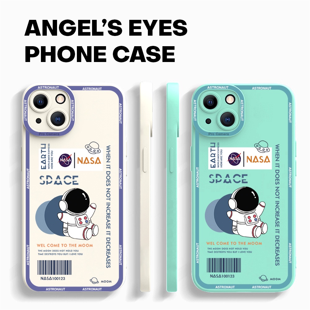 Samsung Galaxy S8 S9 S10 S10E Plus S8 + S9 + Cho Ốp lưng điện thoại In Hình NASA Space Astronaut