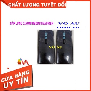 Nắp lưng xiaomi redmi 8 màu đen