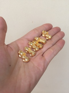 Tỳ hưu bạc xi vàng cao cấp