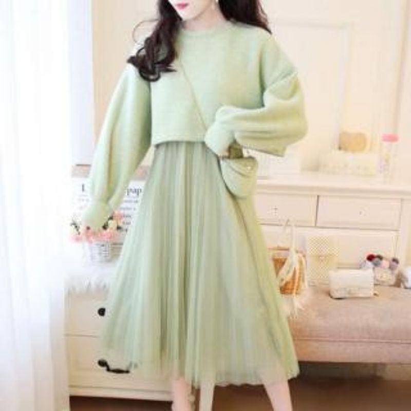 Set váy công chúa 3 món hàng Quảng Châu có hình thật