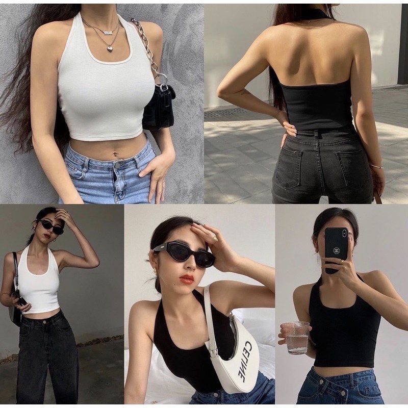 ÁO CỔ U TRÒNG CỔ PHOM ÁO ĐỊNH HÌNH CHO NỮ