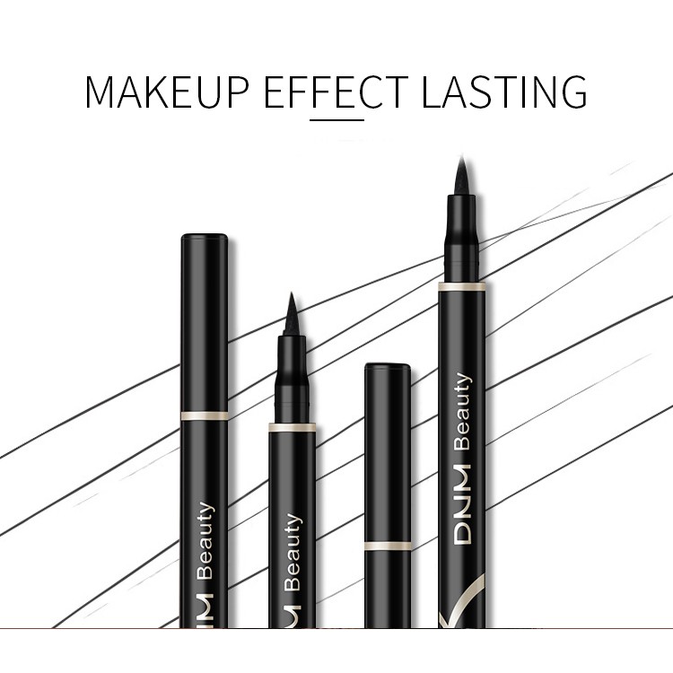 Bút kẻ mắt nước có đầu cọ Ni-lông màu đen chống thấm nước lâu trôi | BigBuy360 - bigbuy360.vn