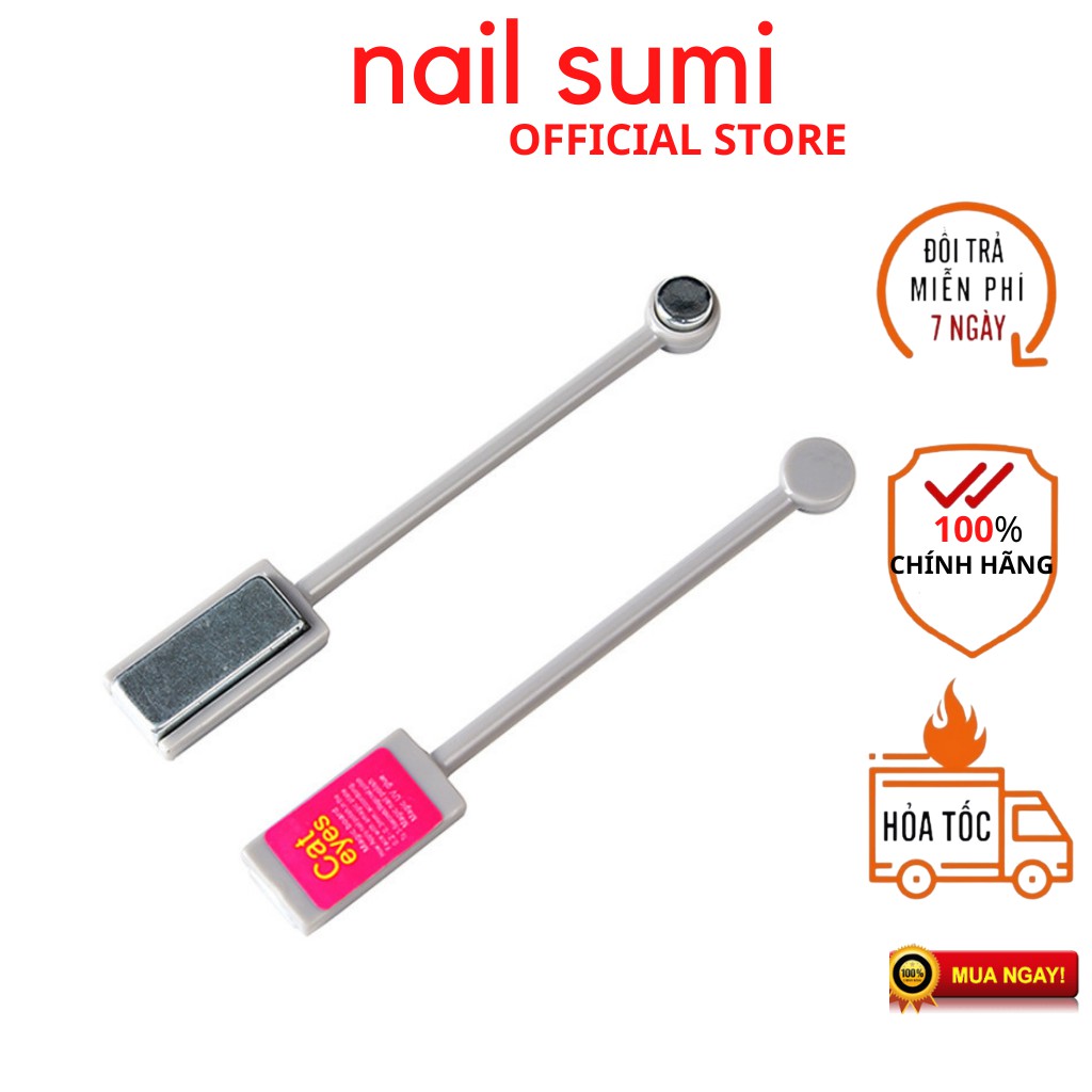 Nam châm hơ mắt mèo 2 đầu