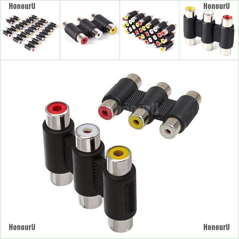 Đầu Chuyển Đổi Âm Thanh Video 3 Cổng Rca