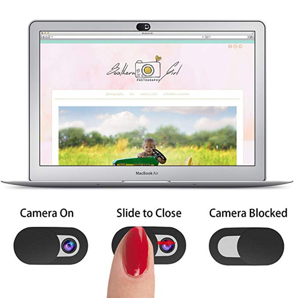 Vỏ Bọc Bảo Vệ Ống Kính Camera Cho iPhone X iPad Macbook Tablet Laptop