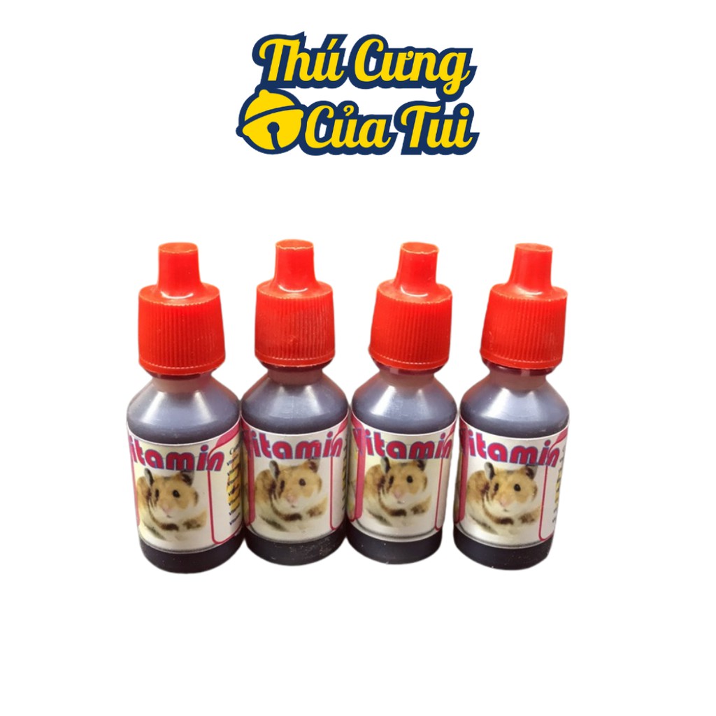 Chai Nhỏ Bổ Sung Vitamin Cho Hamster, Chuột Kiểng, Sóc - Thú Cưng Của Tui