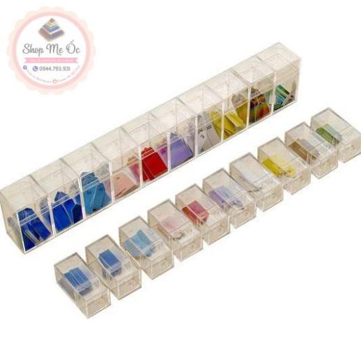 Thẻ mũi tên cho bộ hạt đầy đủ 3 Montessori (3 Arrows for Complete Bead Materials)