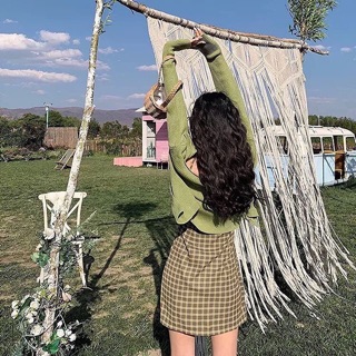 Áo khoác cardigan len mỏng dáng ngắn