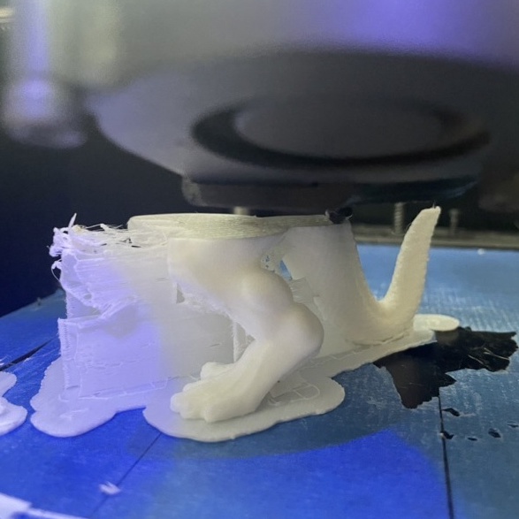 Mô hình in 3D kimochi - in 3d - động vật có chân - mô hình nhựa in