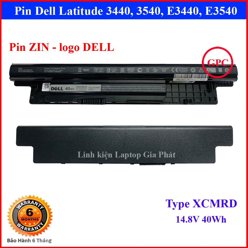 ⚡️ Pin laptop Dell Latitude 3440, 3540, E3440, E3540 14-3000 15-3000 | FREE SHIP ĐƠN TỪ 50K
