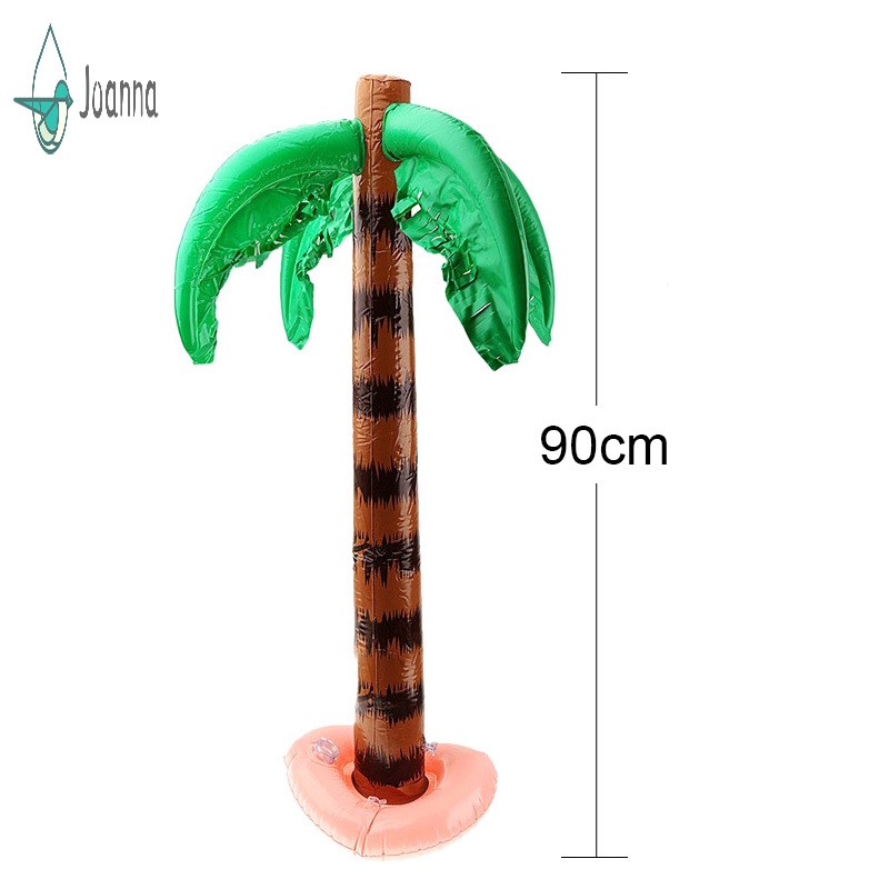 Đồ Chơi Bơm Hơi 90cm Hình Cây Cọ Nhiệt Đới Phong Cách Hawaii Trang Trí Tiệc