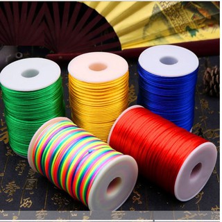 Cuộn 100m dây tim size 2.5mm làm vòng tay handmade có đủ màu