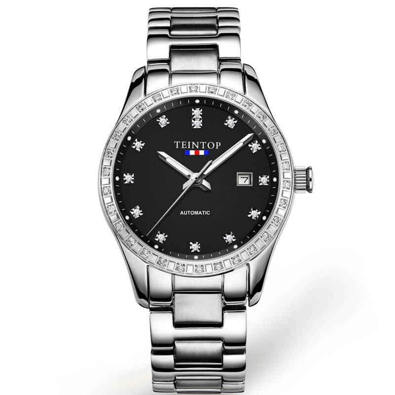 Đồng hồ nữ chính hãng Teintop T8686-3 Kính sapphire ,chống xước,Chống nước,dây kim loại ,máy Automatic,Bảo hành 12 Tháng