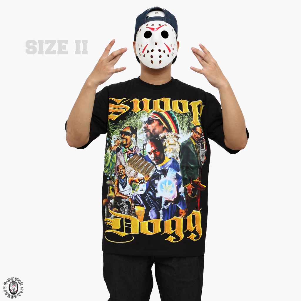 Áo Thun Rapper Snoop Dogg Oversize Phong Cách Hip-hop Unisex G-House Lifestyle