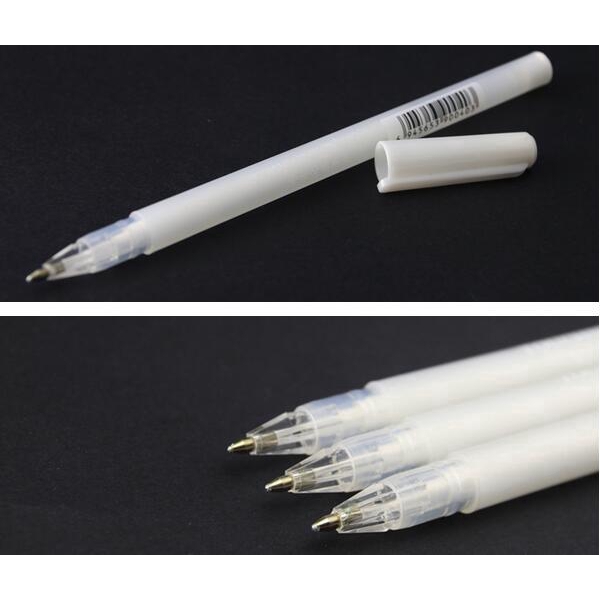 Set 3 bút mực trắng 0.8mm chuyên dụng