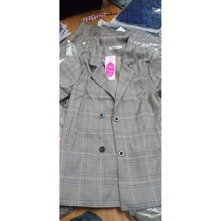 ÁO VEST KẺ CHO NỮ SIÊU ĐẸP