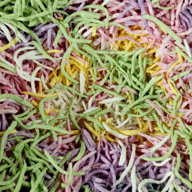 Cùi bưởi đã tẩm bôt năng dạng sợi 1kg
