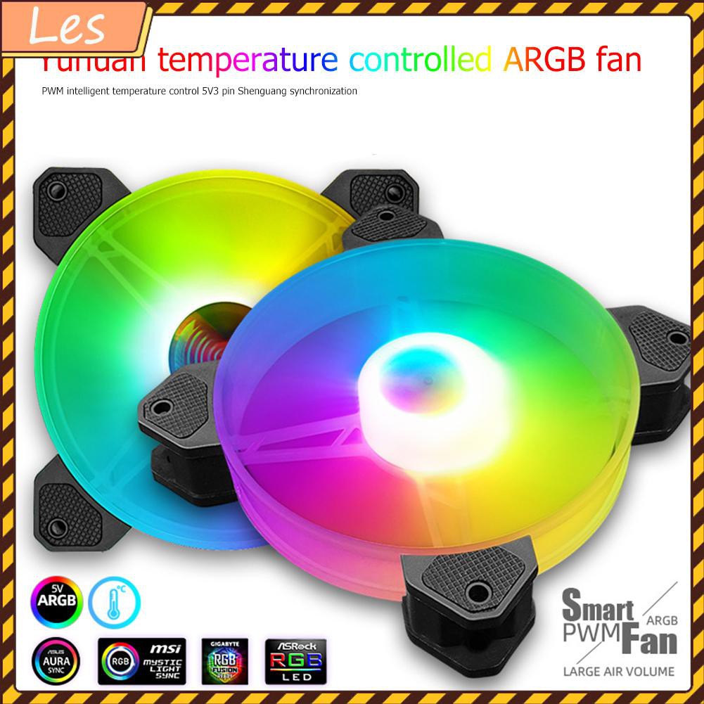 Quạt Tản Nhiệt Pc 12cm 5v 3pin Argb Pwm