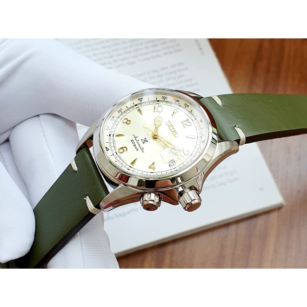 Đồng hồ nam chính hãng Seiko Prospex Alpinist SPB123J1-Máy cơ tự động - Kính Sapphire