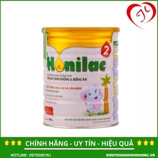 Combo 2 hộp sữa Honilac số 2 900g
