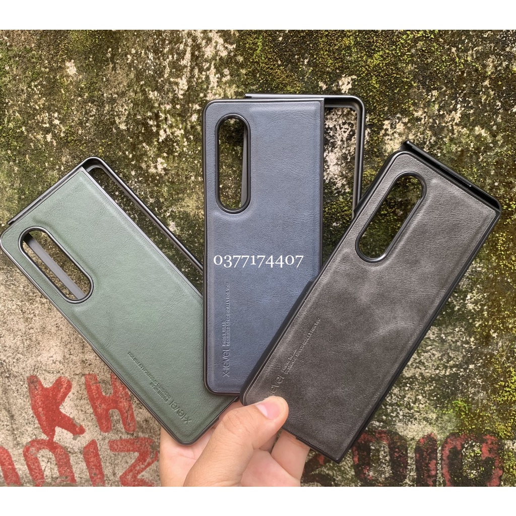 Samsung Z Fold 3_Ốp lưng X-Level da cao cấp sang trọng