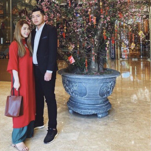 Thanh ly áo dài thiết kế mẹ và bé tết