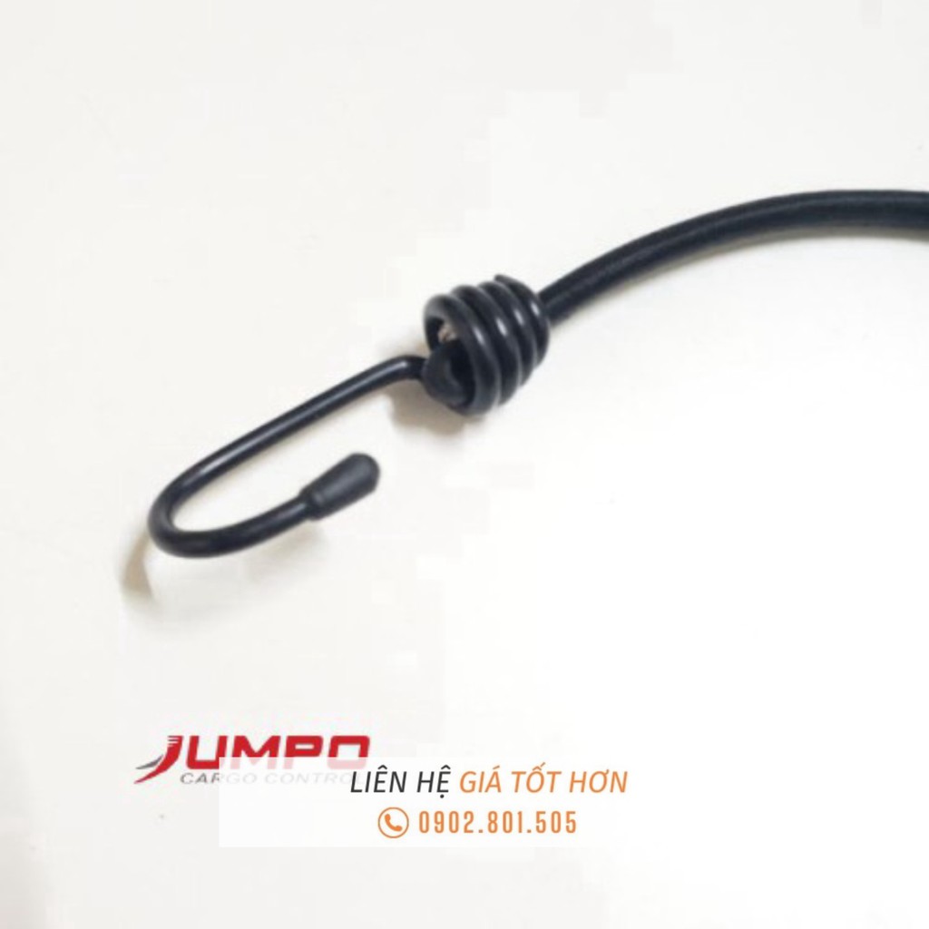 2 Dây ràng hàng, dây thun ràng hàng xe máy, dây buộc ràng đồ đạc 8mm dài 150cm - Cơ Khí Liên Sơn Kho HCM