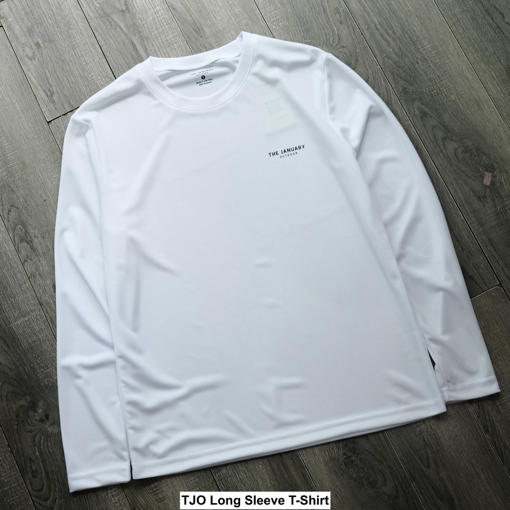 Áo thun dài tay Unisex TJO vải lưới siêu nhỏ giữ nhiệt, thoáng khí - không bức bí | BigBuy360 - bigbuy360.vn