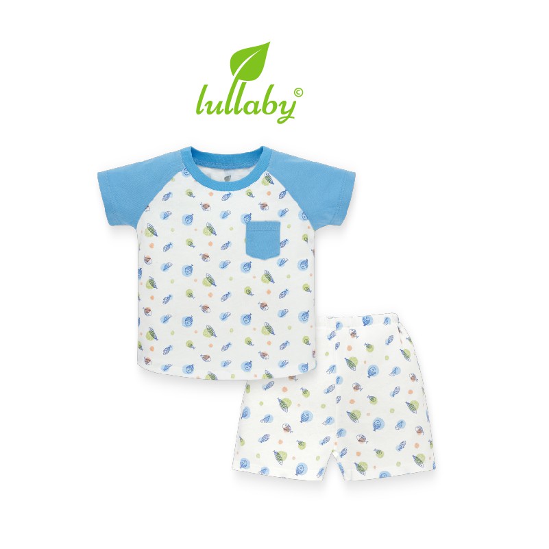 Lullaby - BỘ BÉ TRAI CỘC TAY RAGLAN - NH74B - BST Bức tranh của Bé