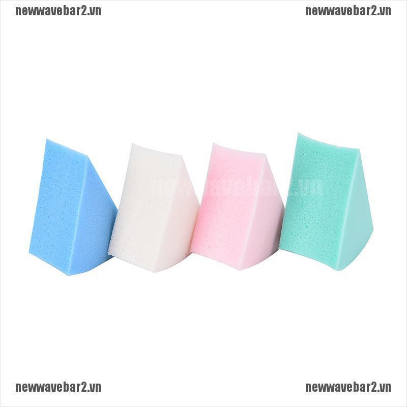 Set 8 Miếng Xốp Rửa Mặt Hình Tam Giác Mềm Mại Tiện Dụng