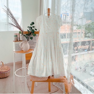 ĐẦM BABYDOLL HOA CÚC