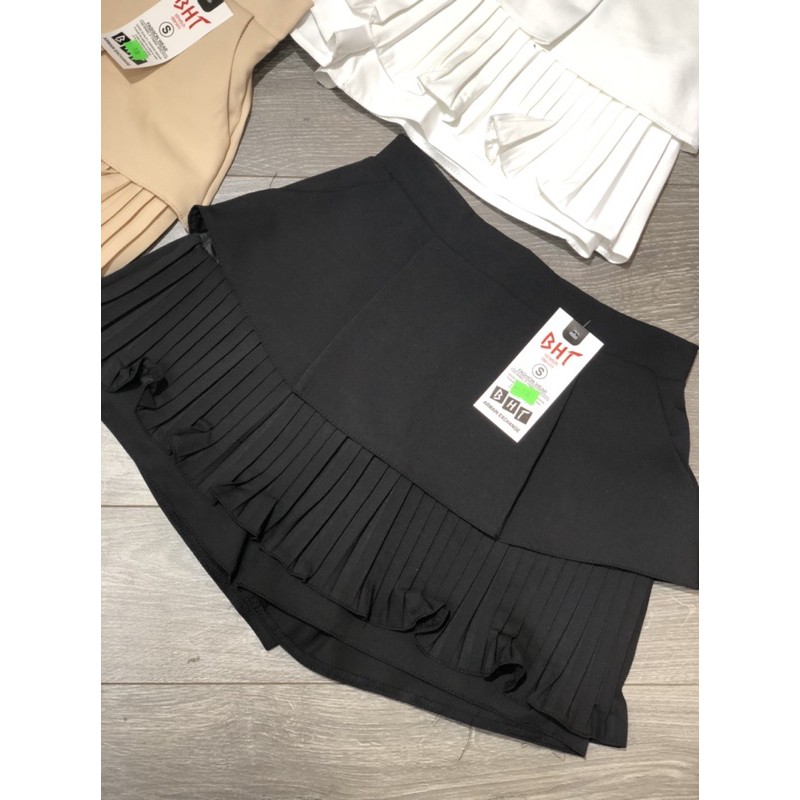 chân váy 2 tầng xếp ly có lót quần | BigBuy360 - bigbuy360.vn