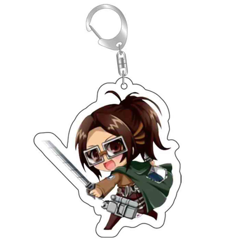 Tmdbyx Móc Khóa Nhựa Acrylic Họa Tiết Hoạt Hình Attack on Titan