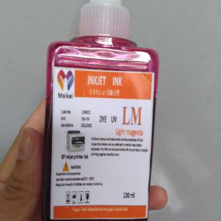 Bộ 6 màu Epson L800/L801/ L805/ L1800- loại 100ml - tự nạp tại nhà