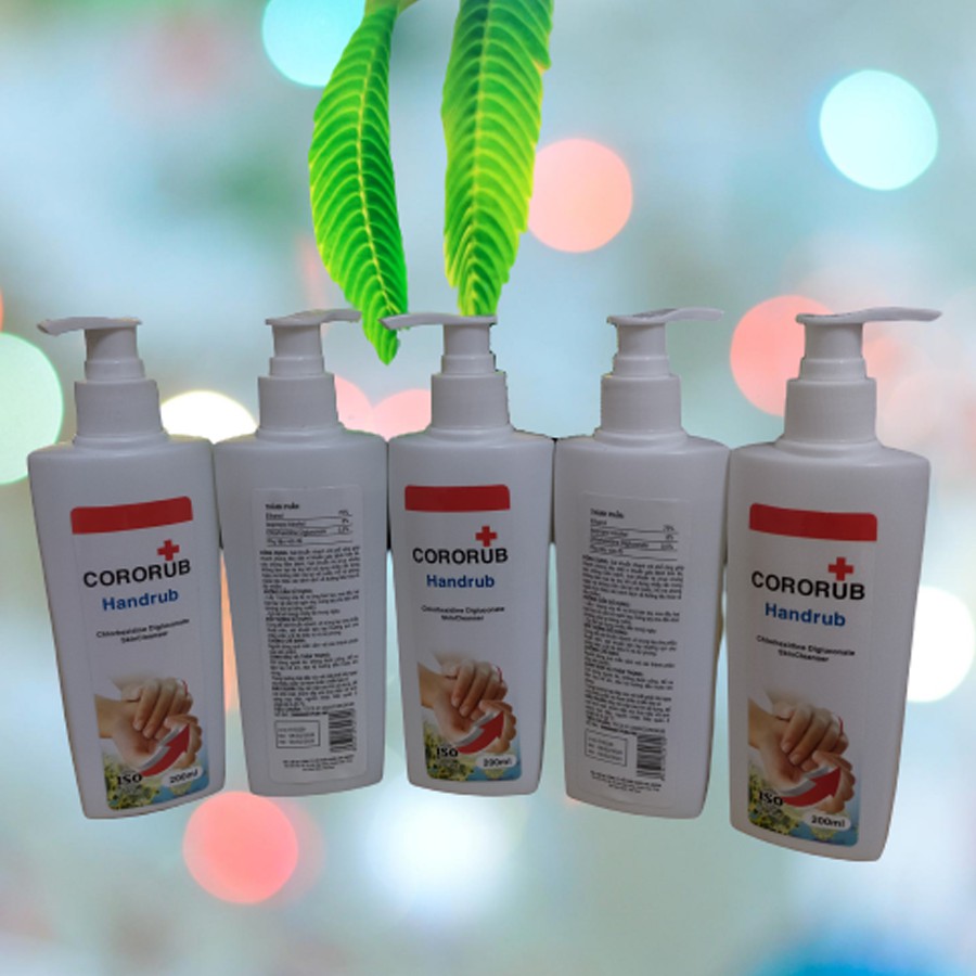 Nước rửa tay khô Cororub 200ml - Tiện lợi, diệt khuẩn nhanh | BigBuy360 - bigbuy360.vn