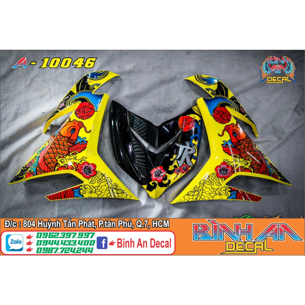 TEM RỜI EXCITER 150 CÁ CHÉP - A10046