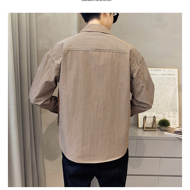 Áo Sơ Mi Nam Dài Tay Màu Sắc Thời Trang