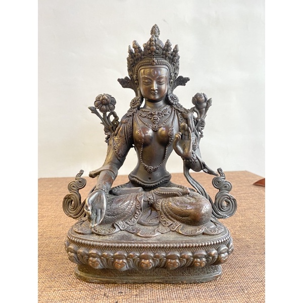 Tượng phật tara bằng đồng