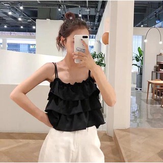 🌼 Áo 2 dây bèo nhún nữ 🌼