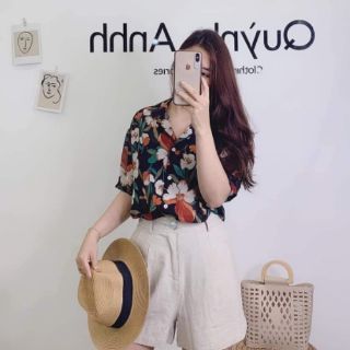 Áo sơ mi họa tiết