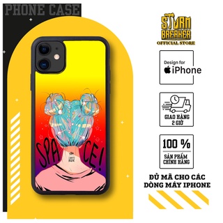Ốp lưng điện thoại iphone Space Girl AT-PC064 StormBreaker