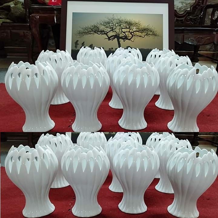 LỌ HOA BÀN TAY PHẬT SIZE 28 I Cắm được nhiều loại hoa