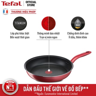 Chảo chiên chống dính đáy từ tefal so chef 24cm 28cm & nồi pure chef plus 22cm titanium g1358495 g1350695 c6427914