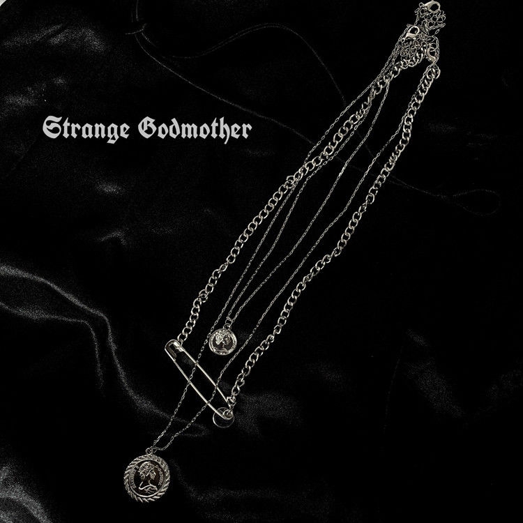 Vòng Cổ Nhiều Lớp Phong Cách Hip Hop Cá Tính