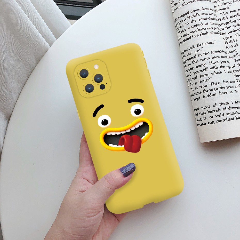 Ốp Điện Thoại Tpu Dẻo Họa Tiết Hoạt Hình Vui Nhộn Cho Iphone 12 Pro Max 11 8plus 7plus 6 6s Plus 7 8 Xr X Xs Max Se Iphone 11pro Max