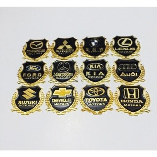 Logo bông lúa đủ thương hiệu dán trang trang trí ô tô, xe máy- vandambinhan